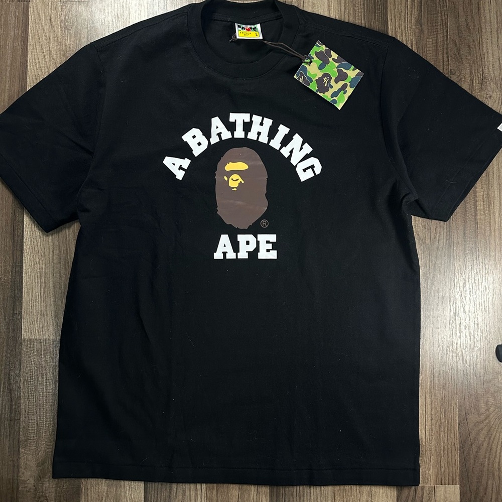 Bape Black Short Sleeve Tee
